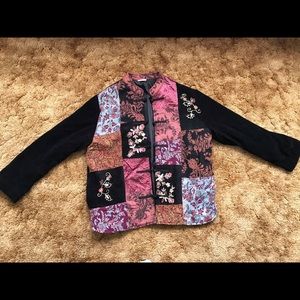 white stag | patchwork jacket